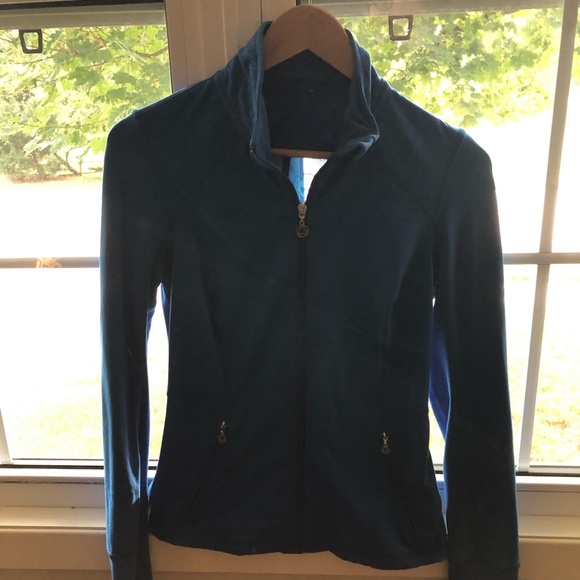 TITIKA - Blue Athletic zip jacket - Picture 2 of 2